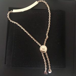 18 ct gold Monica Vinader bracelet never worn